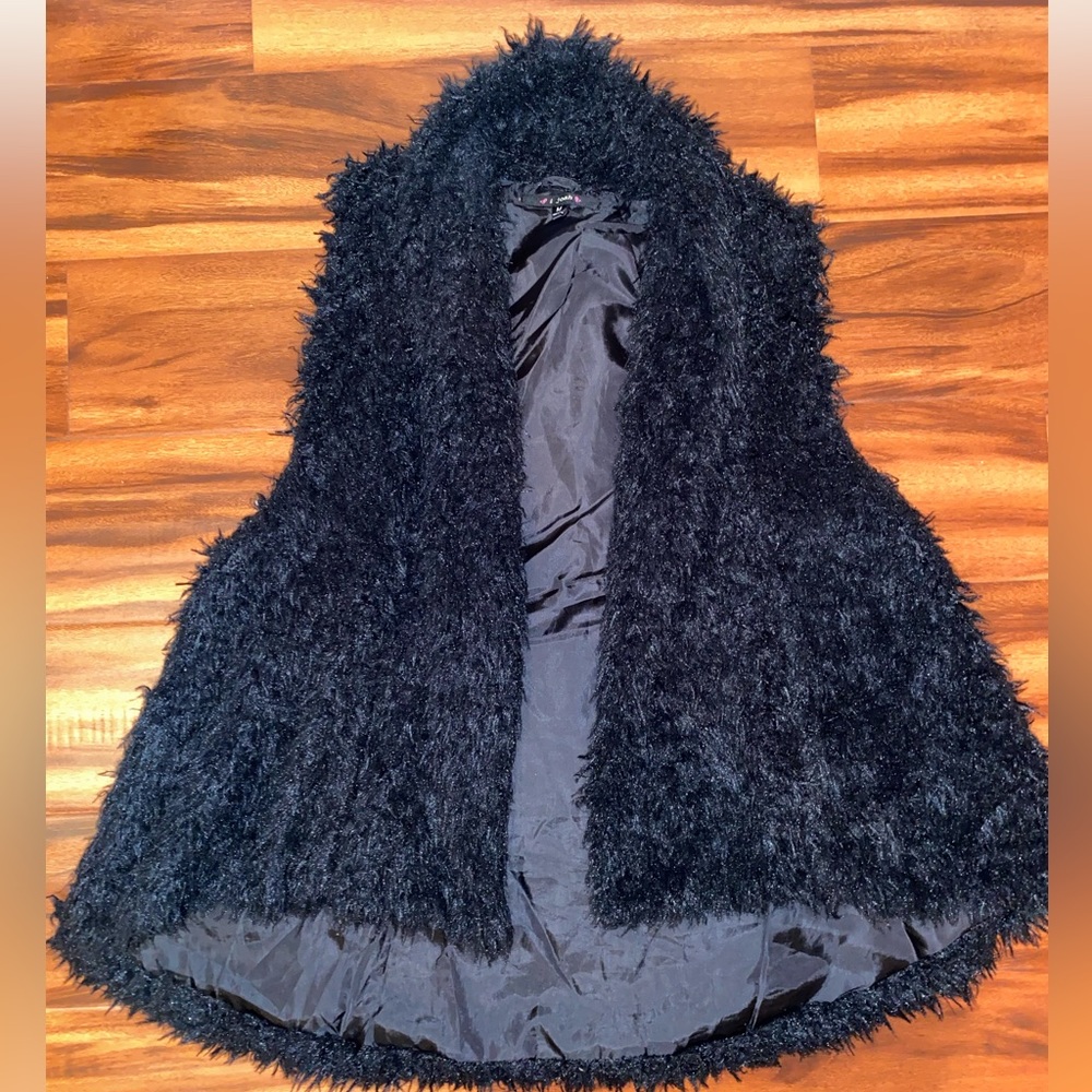 Fuzzy vest
